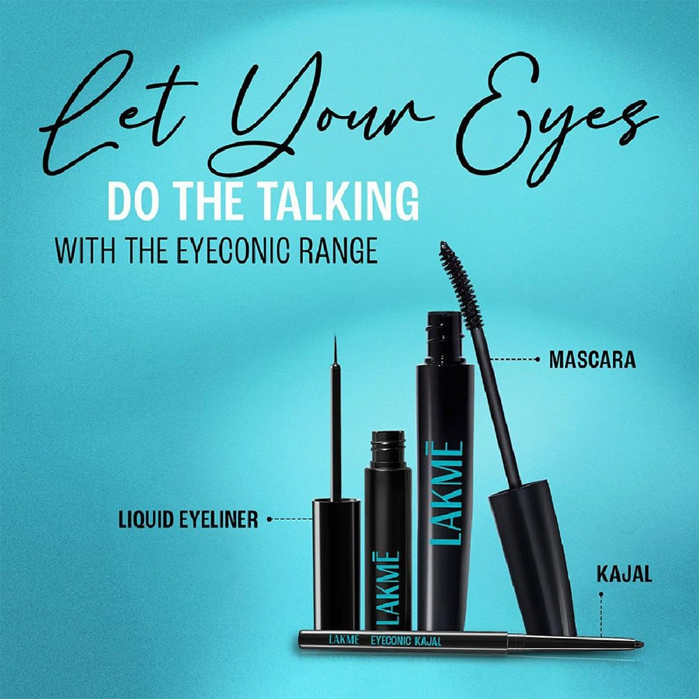 Lakmé Eyeconic Liquid Eyeliner (Black) – 4.5 ml