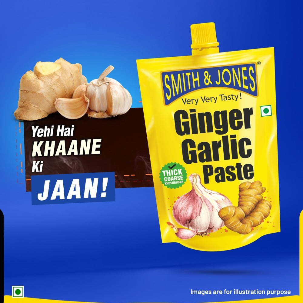 Smith & Jones Ginger Garlic Paste : 200 g