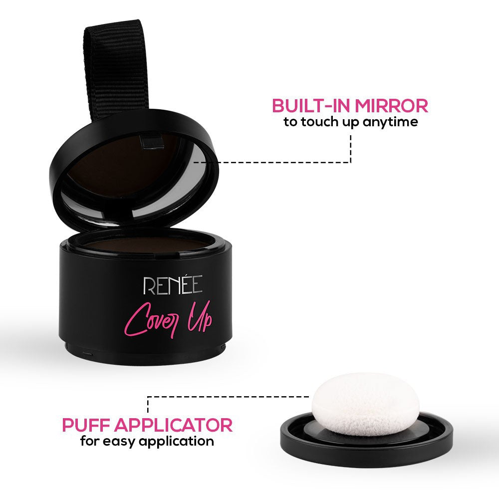 Renee Cover Up Hair Powder (Brown) - Pack of 2 : 2 x 4 g