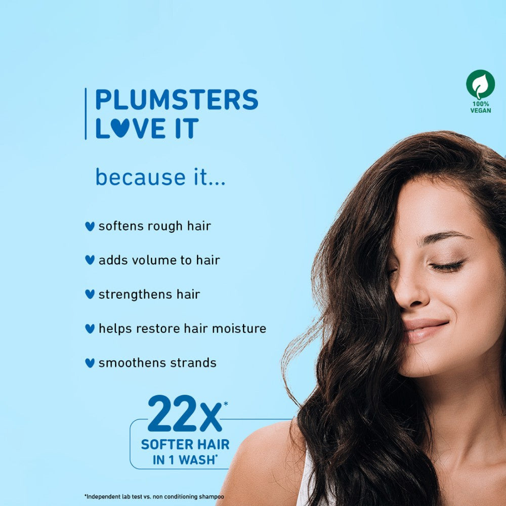 Plum Soft & Shiny Hair Duo Shampoo & Conditioner : 1 pack (2 pieces)