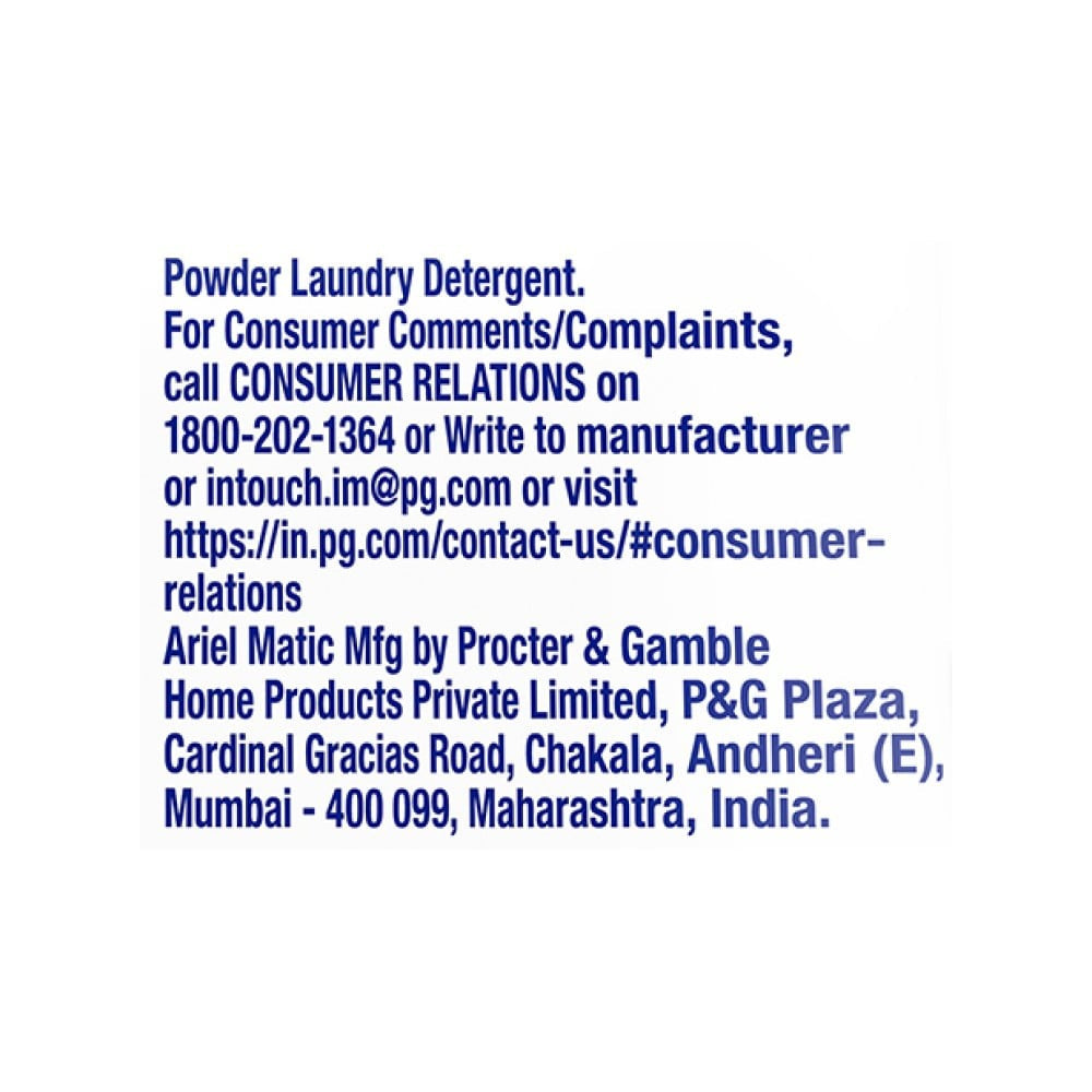 Ariel Complete Detergent Powder - Get 500 g Free : 1 kg + 500 g