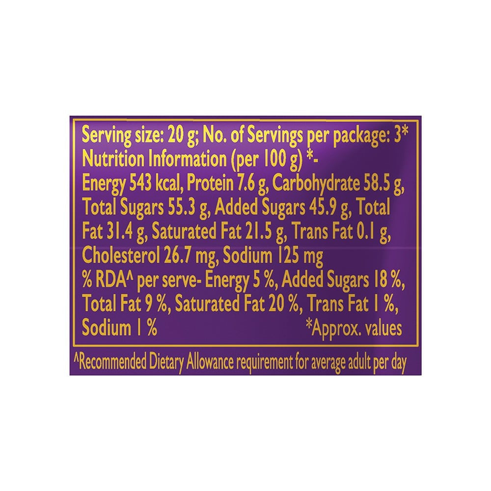 Cadbury Dairy Milk Silk Milk Chocolate Bar 60 g - Pack of 3 : 3 x 60 g