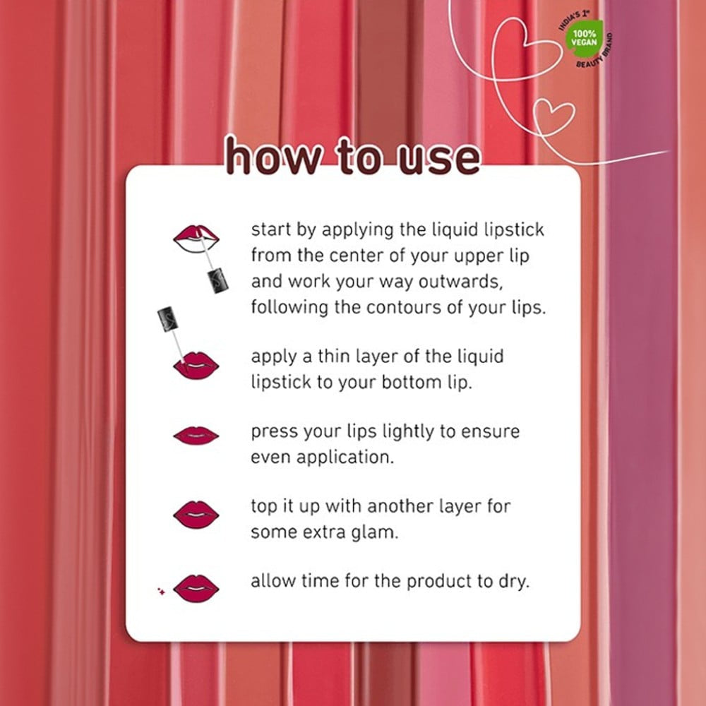 Plum Lipstick Gift Set Gift Pack : 4 pcs