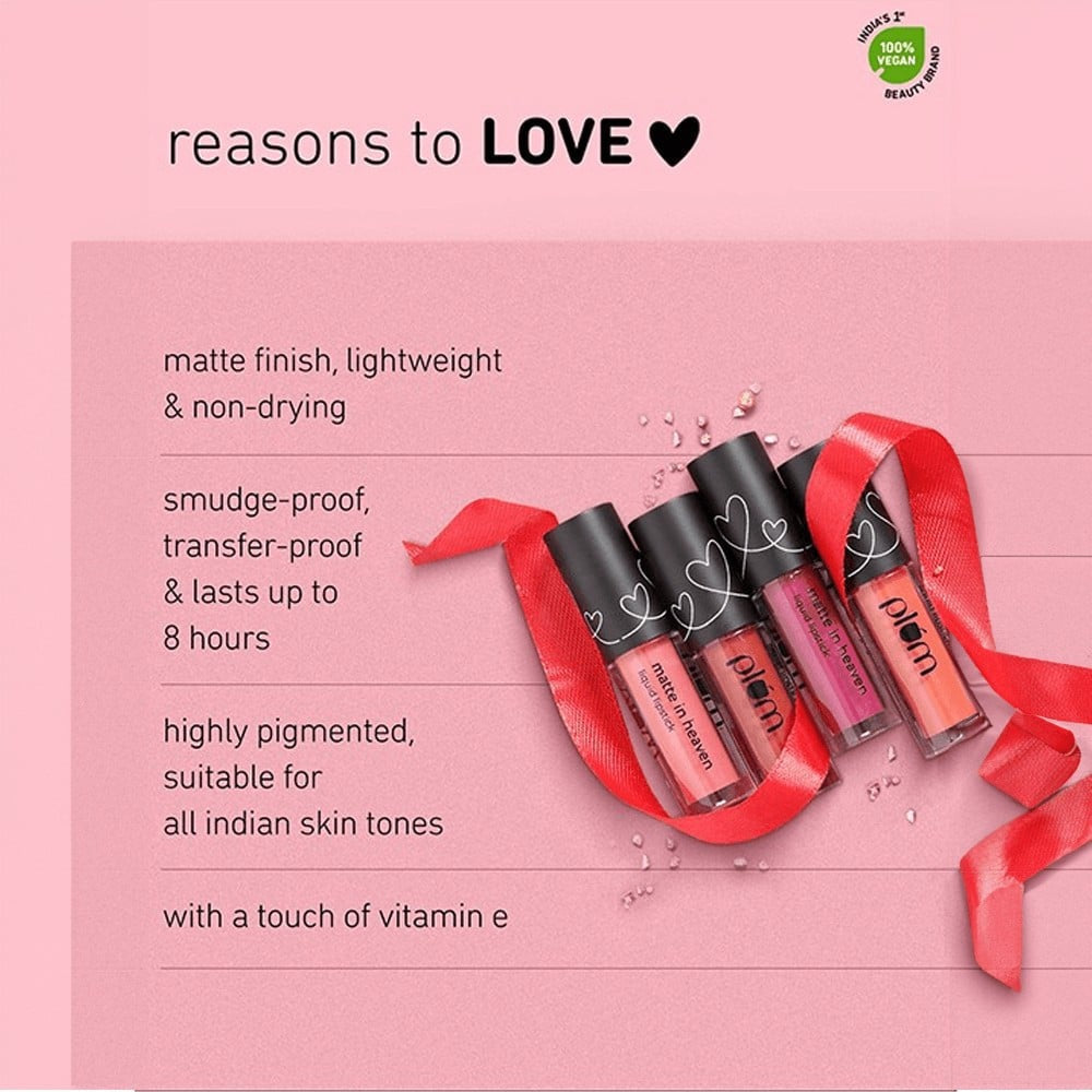 Plum Lipstick Gift Set Gift Pack : 4 pcs