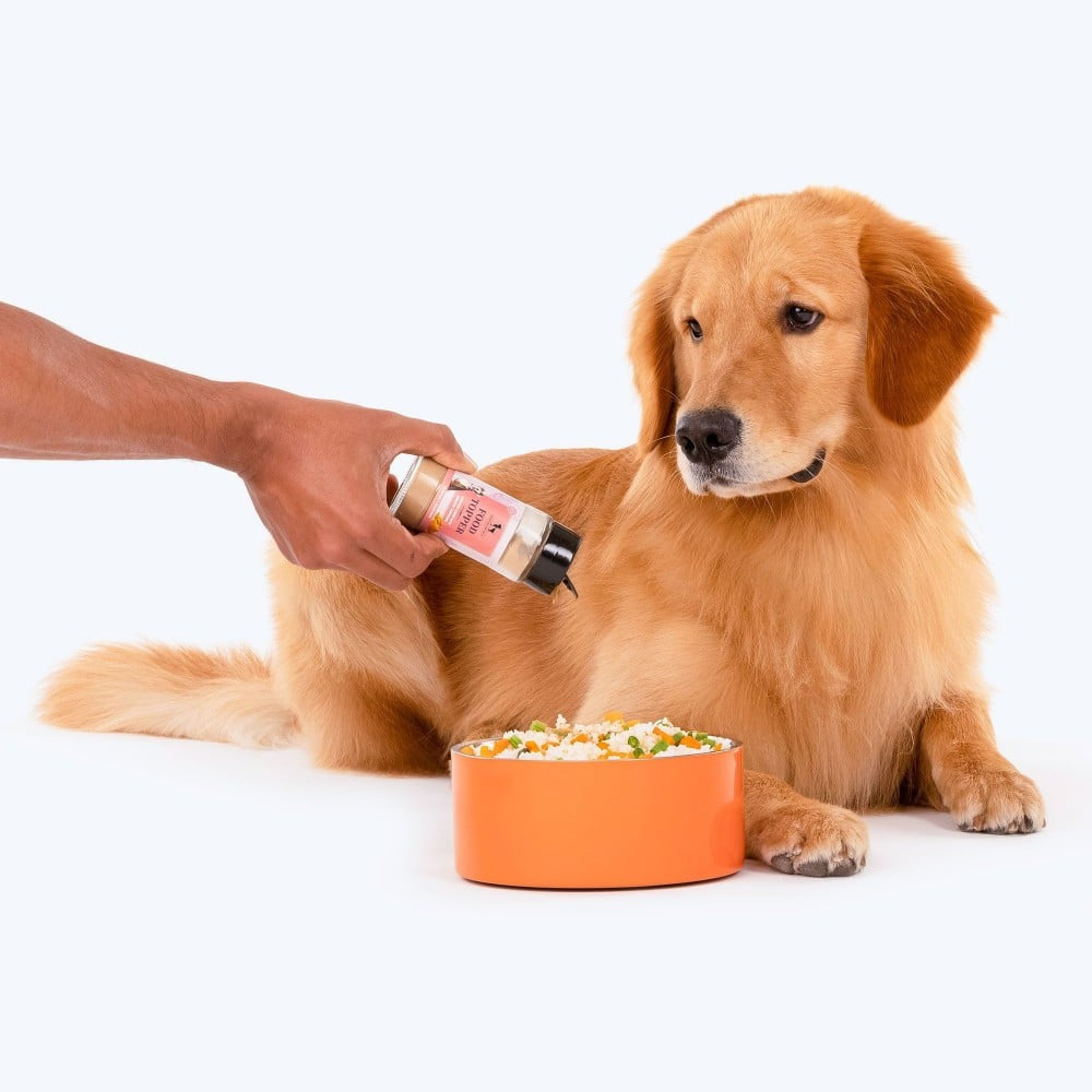HUFT Multipurpose Hemp Seed Oil For Dog + Food Topper Chicken Liver With Organic Turmeric Dog Treat Combo : 200 ml + 70 g
