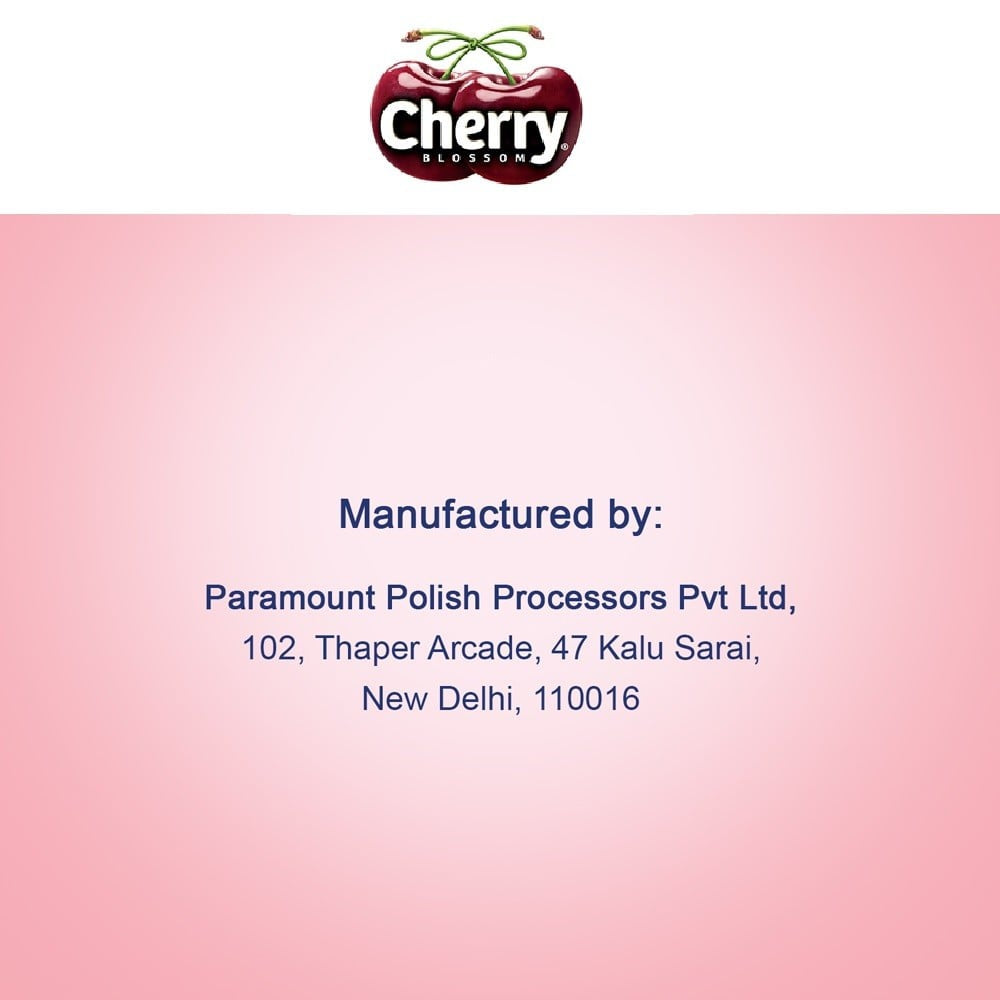 Cherry Blossom Black Liquid Shoe Polish : 75 ml