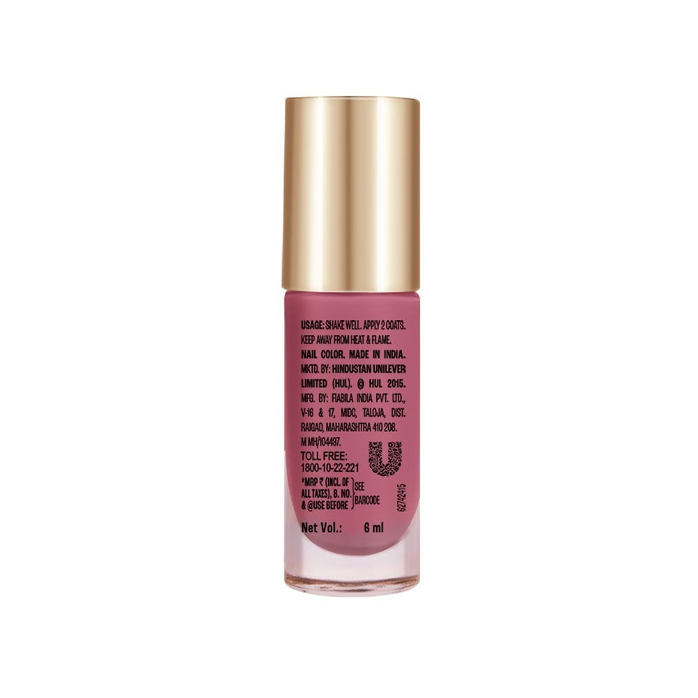 Lakme 9To5 Primer + Gloss Berry Business Nail Paint (Berry Business) : 6 ml