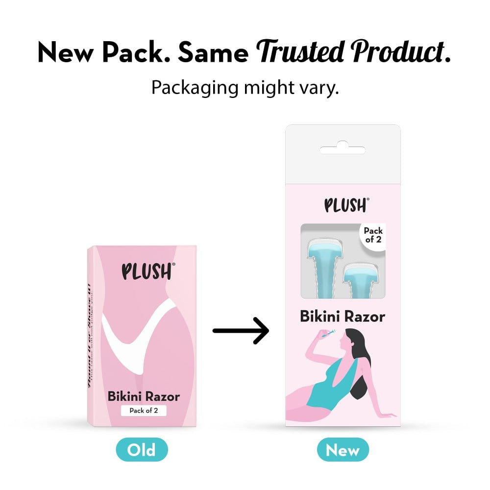 Plush Bikini Razor : 2 pcs