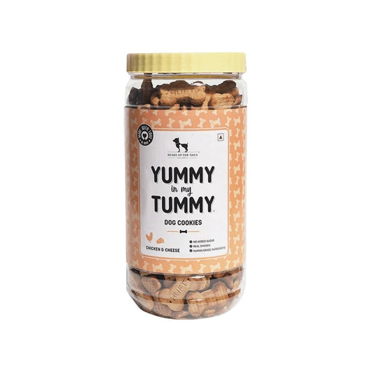 HUFT Yummy In My Tummy Dog Biscuit (Chicken & Cheese Flavour) : 800 g