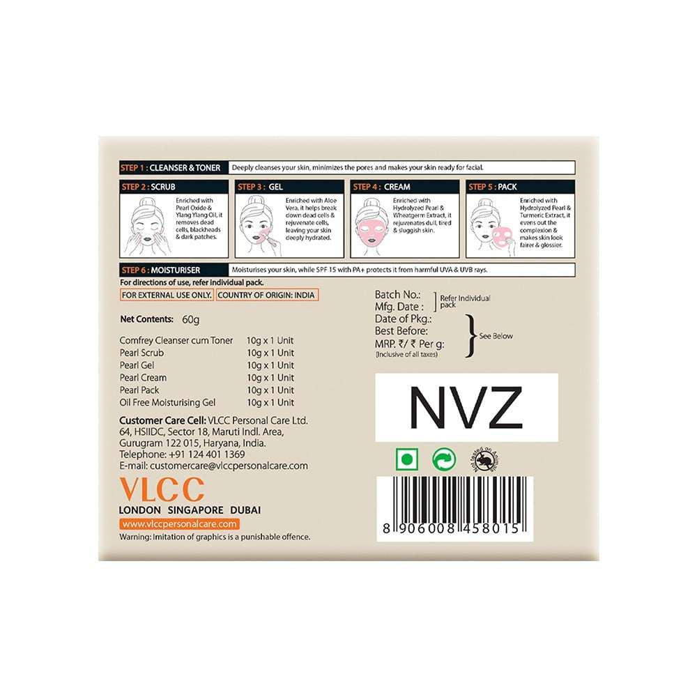 VLCC Pearl Facial Kit - Pack of 2 : 2 x 60 g