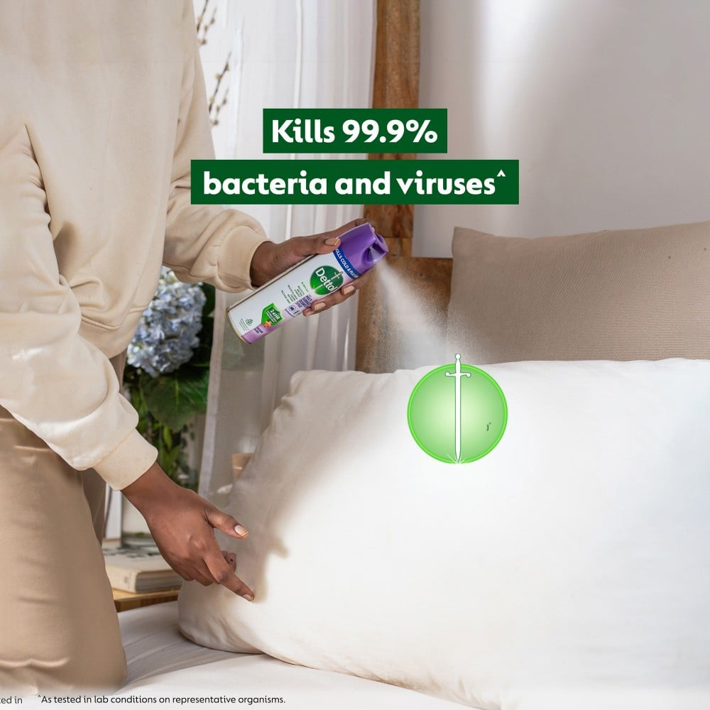 Dettol Multi Surface Sanitizer Disinfectant Spray - Pack of 2 : 2 x 170 g
