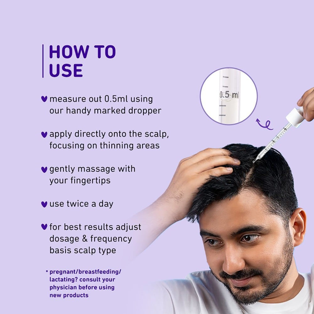 Plum Rosemary & Redensyl Hair Serum for Hair Growth : 30 ml