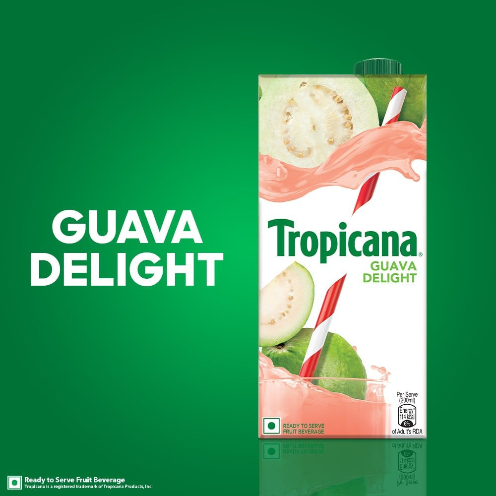 Tropicana Guava Delight Juice : 1 ltr
