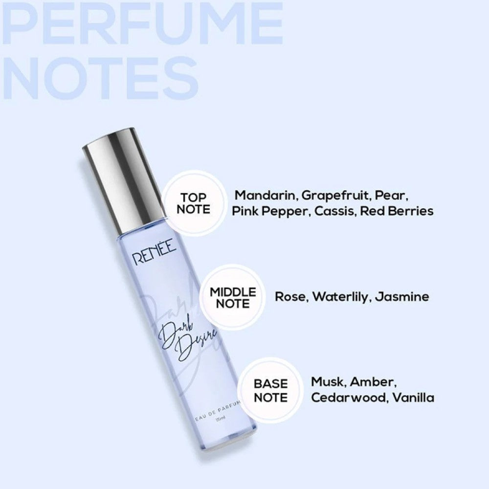 Renee Eau de Parfum (Dark Desire) - Pack of 2 : 2 x 15 ml
