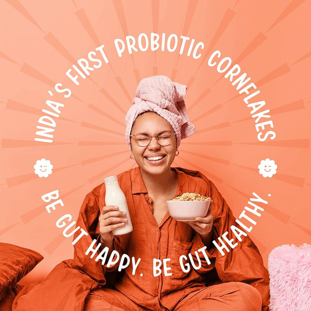 Yoga Bar Crunchy Corn Flakes with Probiotics : 850 g
