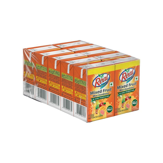 Real Mixed Juice (Pack of 10) : 10 x 110 ml