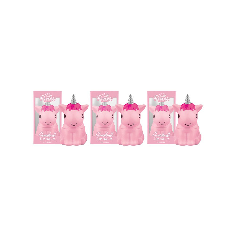 Renee Princess Snowball Tinted Lip Balm - Pack of 3 : 3 x 3 g