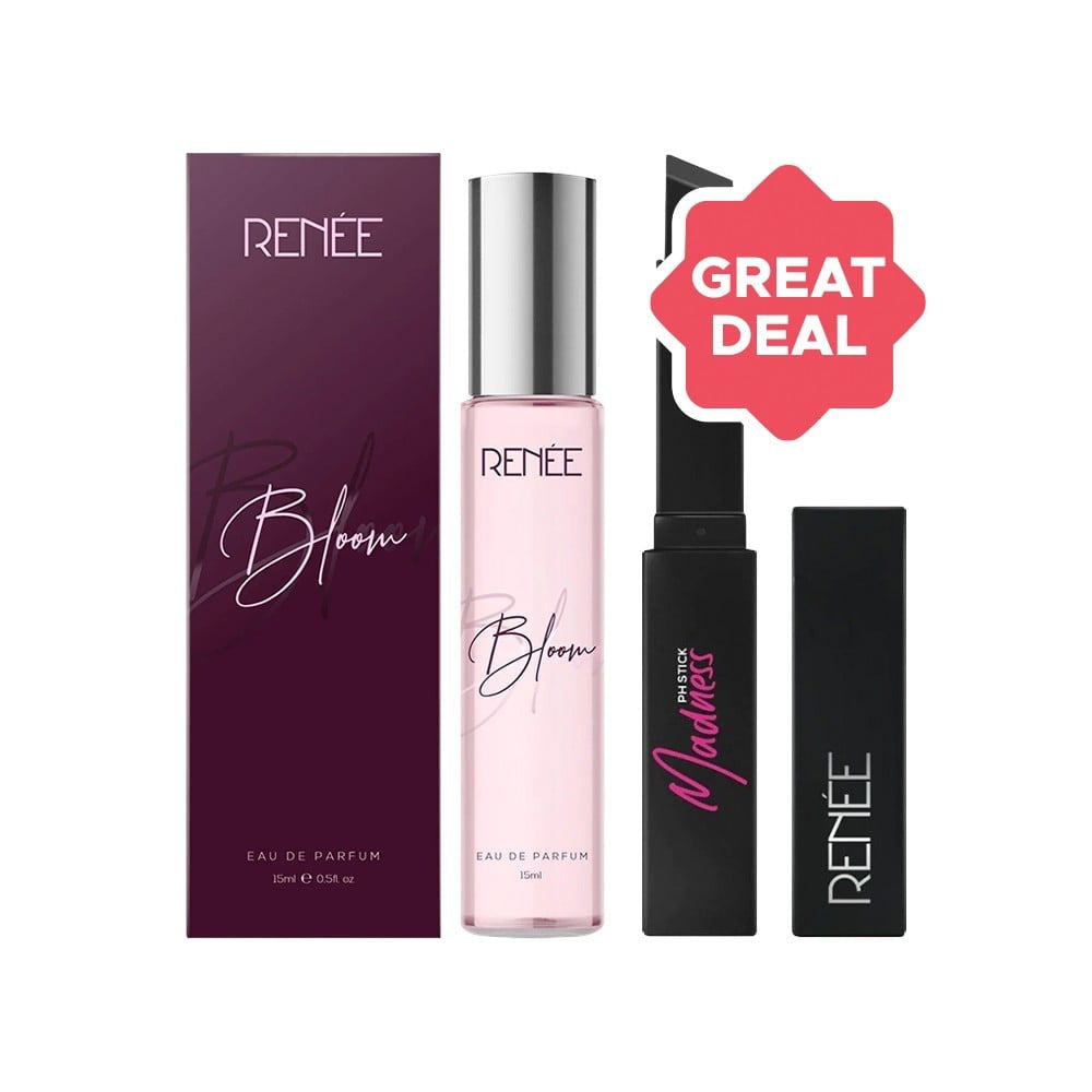 Renee Madness PH Stick + Eau de Parfum (Bloom) Combo : 3 g + 15 ml