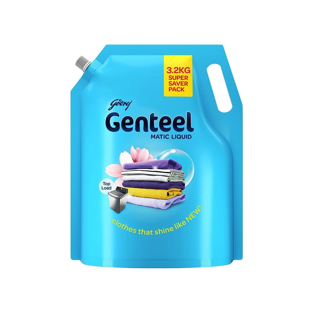 Godrej Genteel Matic Top Load Liquid Detergent : 3.2 kg