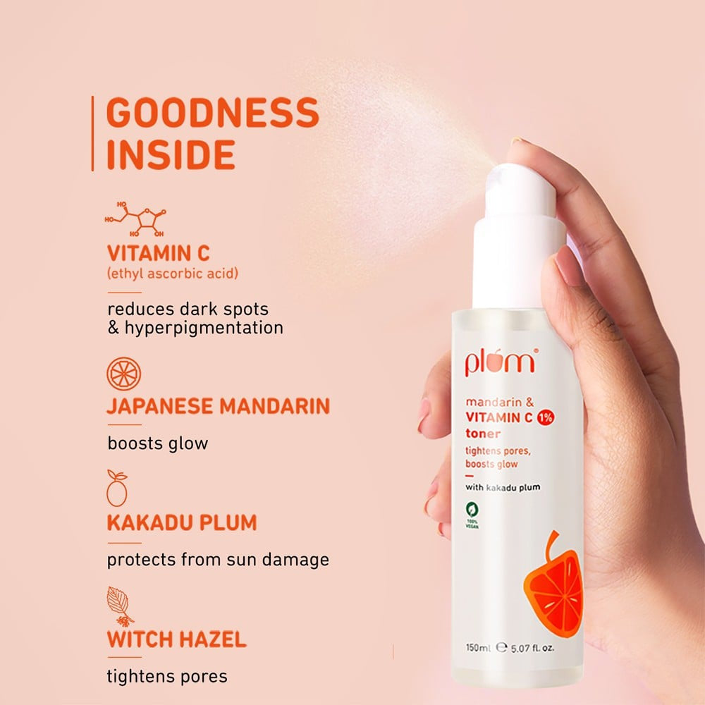 Plum Mandarin & Vitamin C Toner : 150 ml