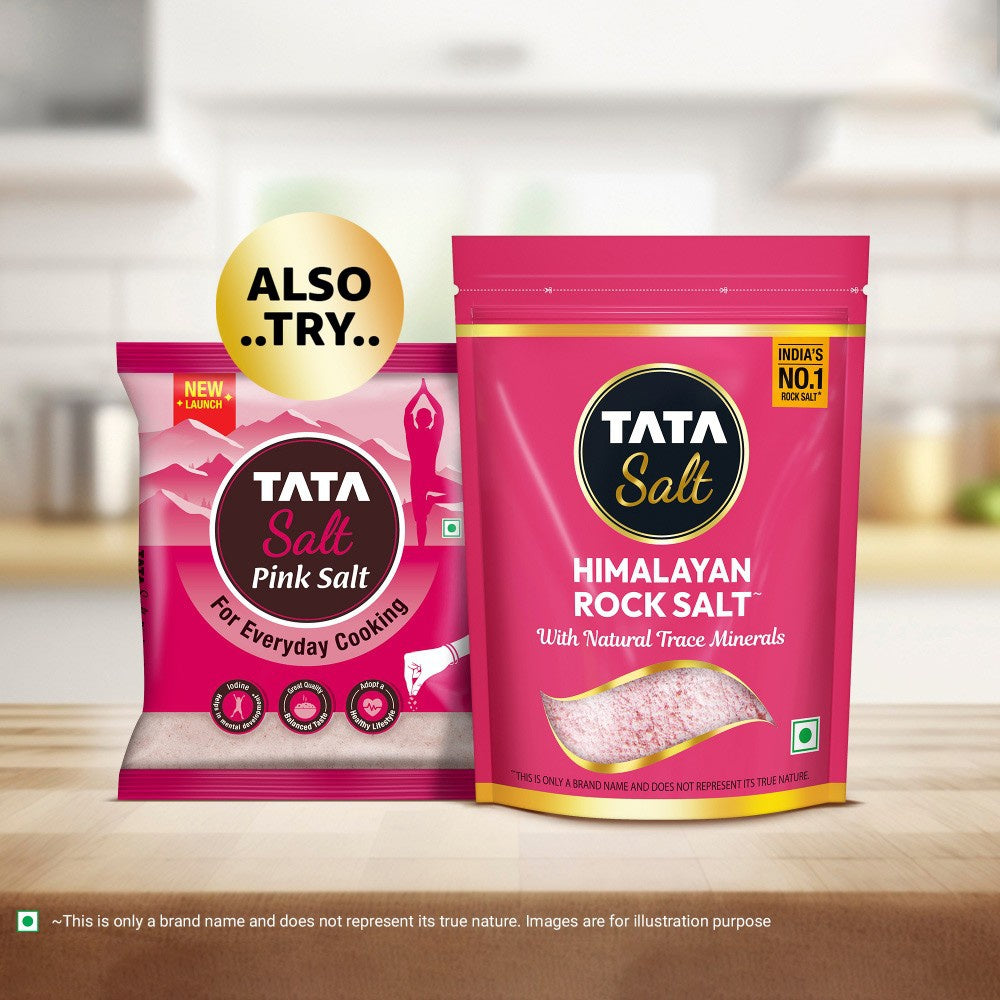 Tata Himalayan Pink Rock Salt (Sendha Namak) (Sendha Namak) : 1 kg
