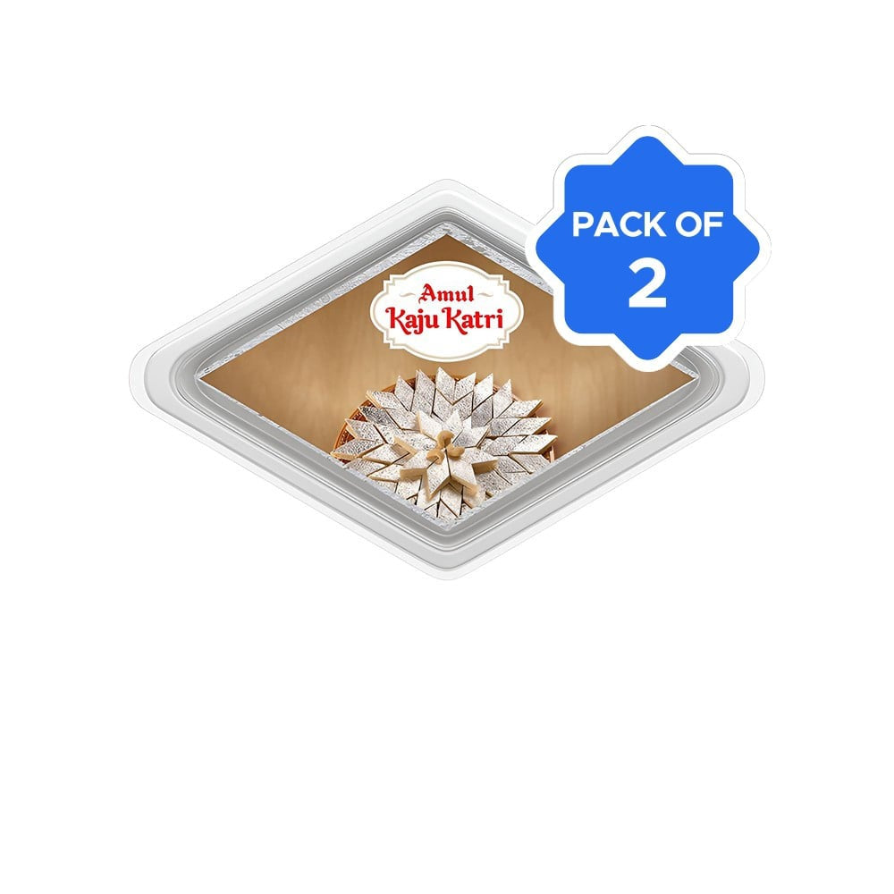 Kaju Katli by Amul - Pack of 2 : 2 x 200 g