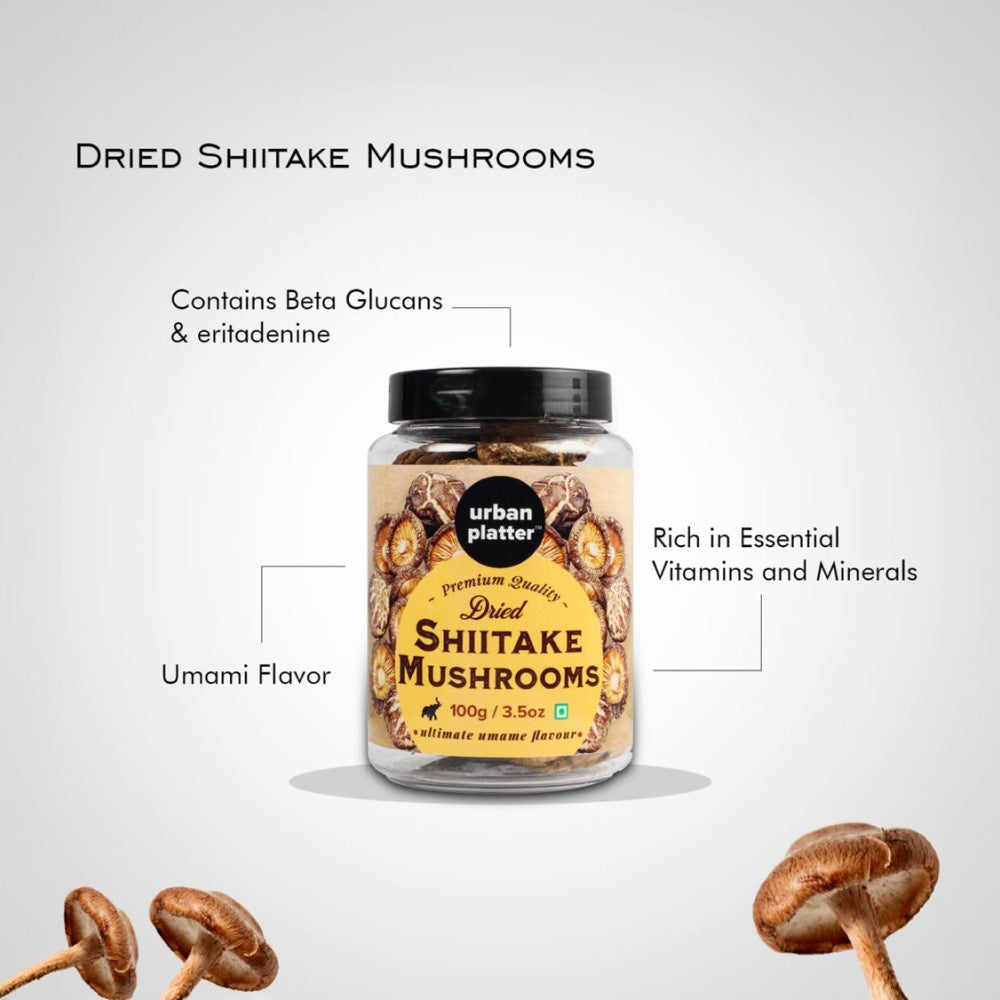Urban Platter Dried Shiitake Mushroom : 100 g