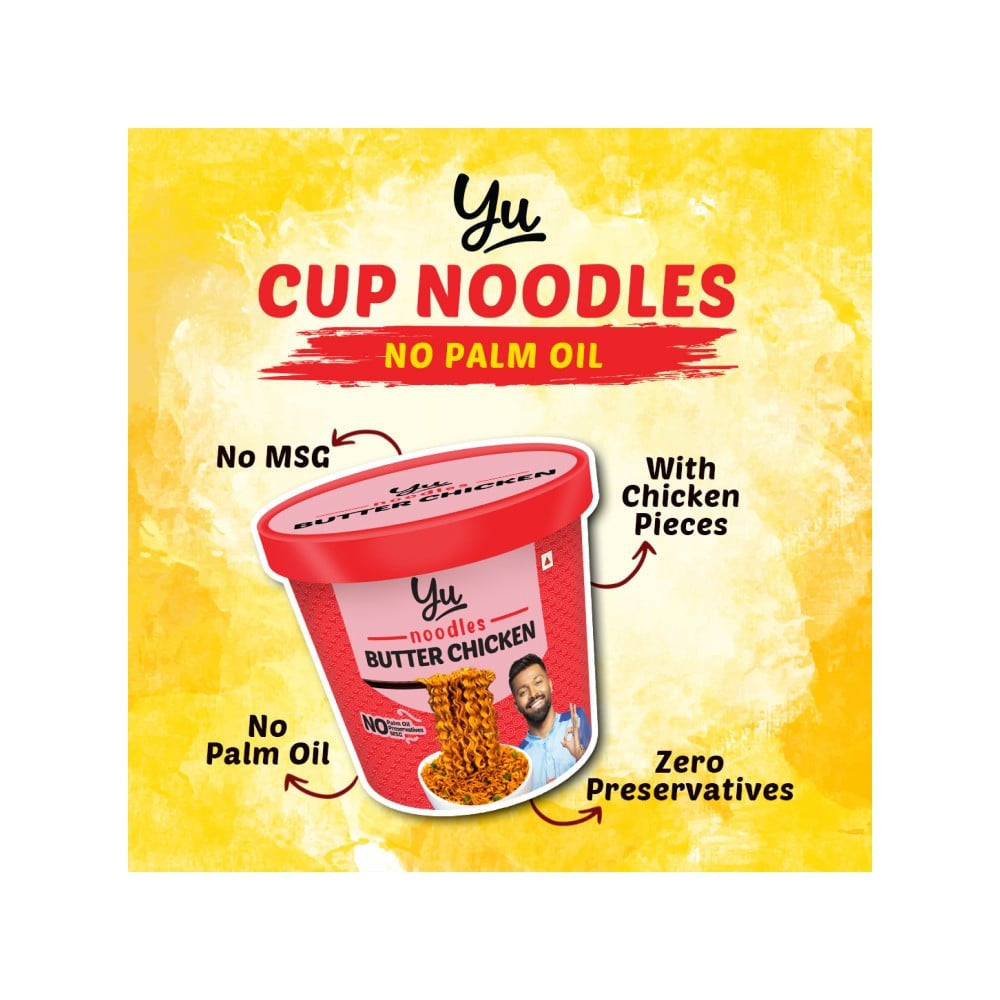 Yu Butter Chicken Cup Noodles : 400 g