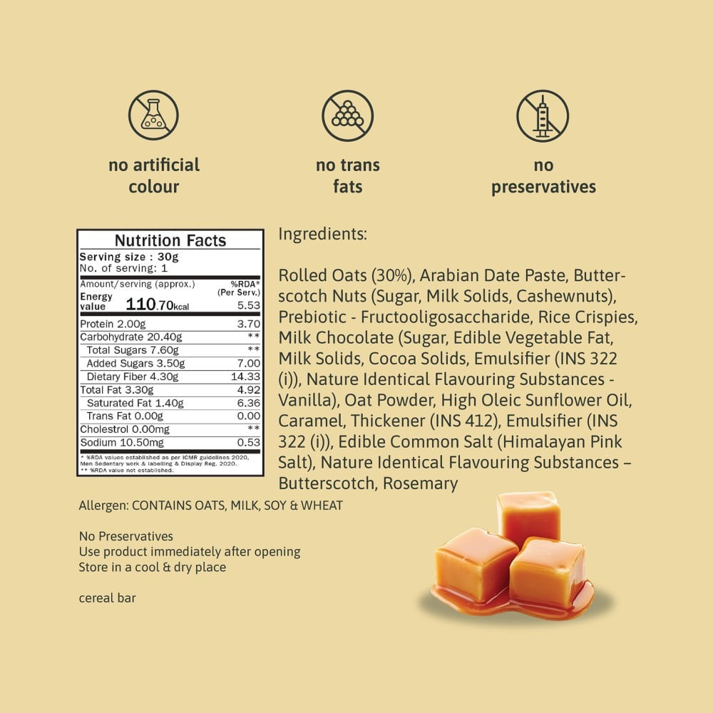 Phab Granola Bar Variety Protein Bar (Variety Pack) : 6 x 30 g