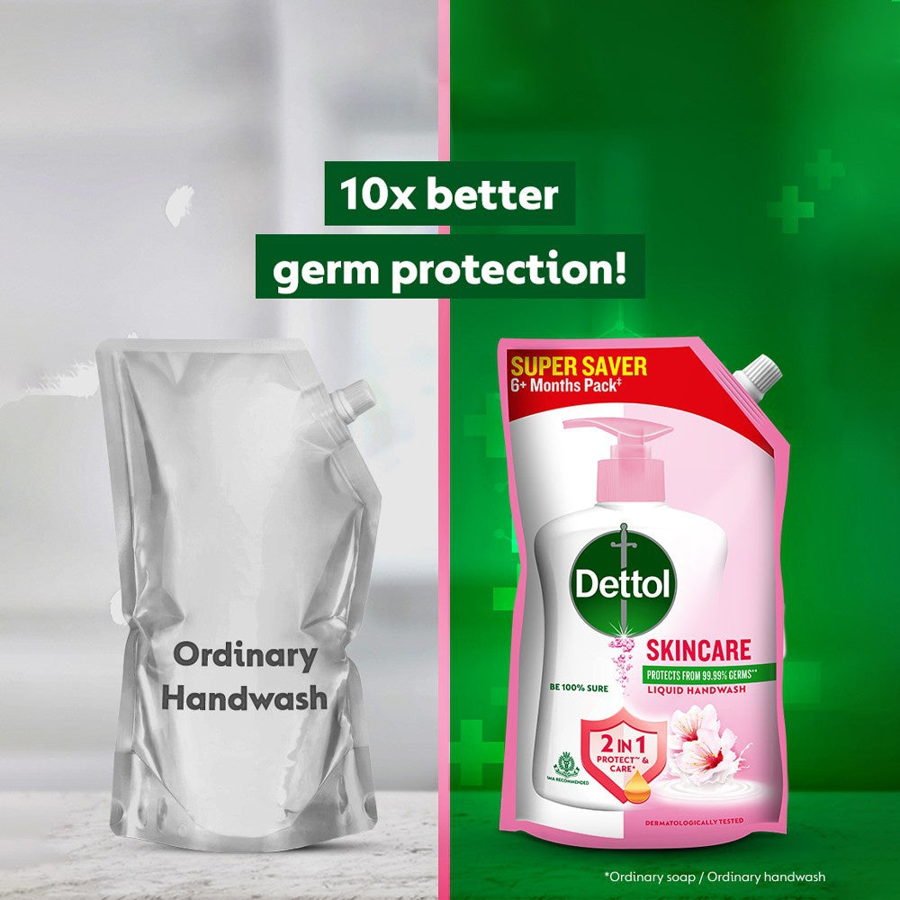 Dettol Skincare Hand Wash Refill : 675 ml
