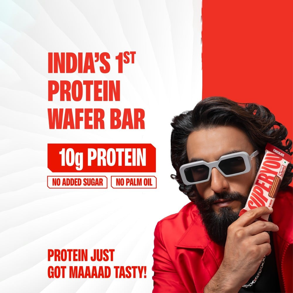 SuperYou Cheese Wafer Protein Bar - Pack of 2 : 2 x 40 g