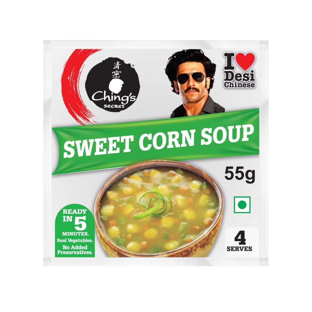 Ching's Secret Sweet Corn Veg Soup : 55 g