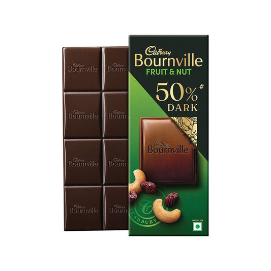 Cadbury Bournville Fruit & Nut Flavoured Chocolate Bar Bar : 80 g