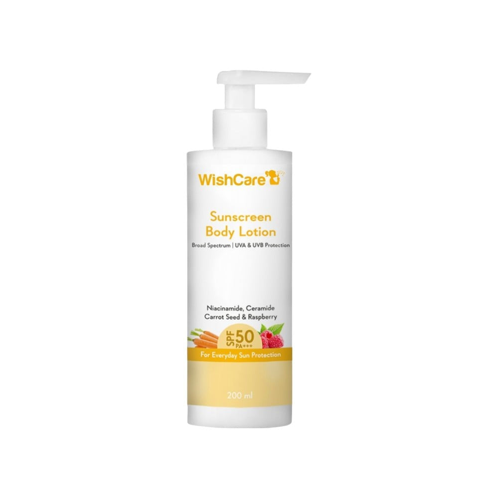 Wishcare Sunscreen Body Lotion (SPF 50+ PA+++) : 200 ml