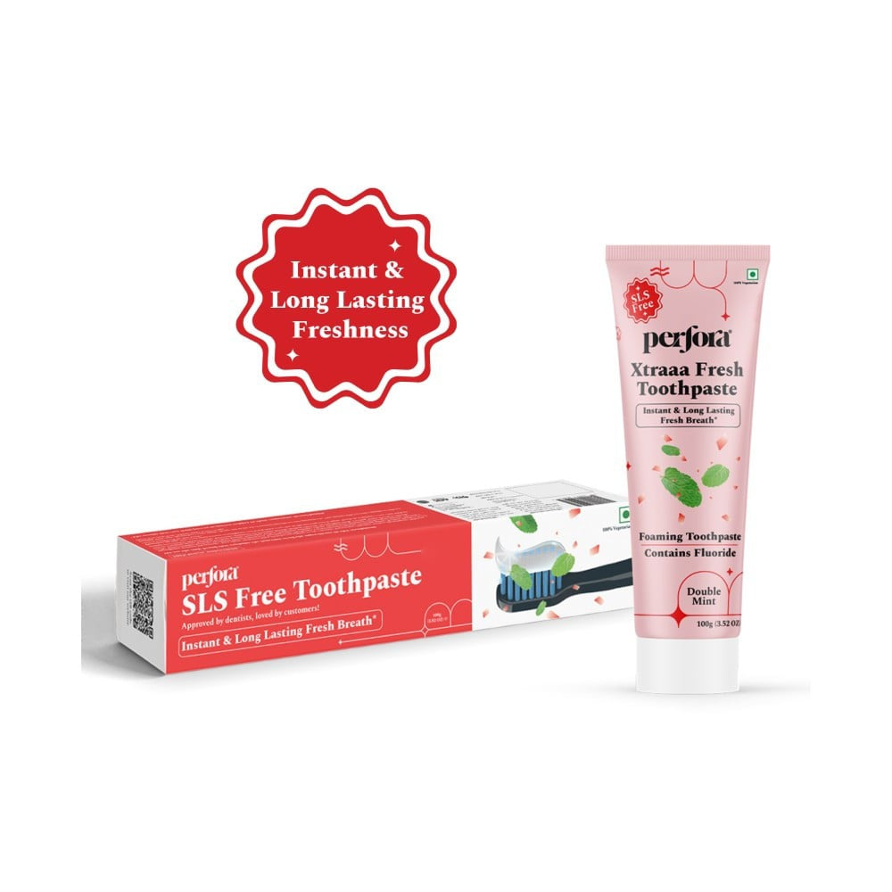 Perfora Xtraaa Fresh Toothpaste (Double Mint) : 100 g