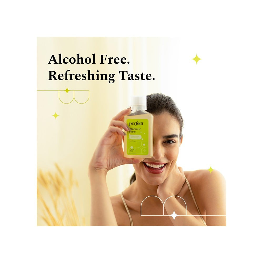Perfora Probiotic Rinse Alcohol Free Mouthwash - Pack of 2 : 2 x 200 ml