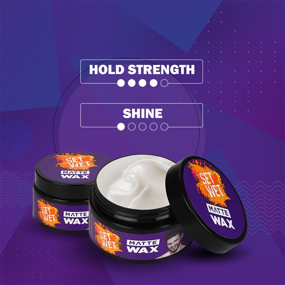 Set Wet Matte Hair Wax : 60 g