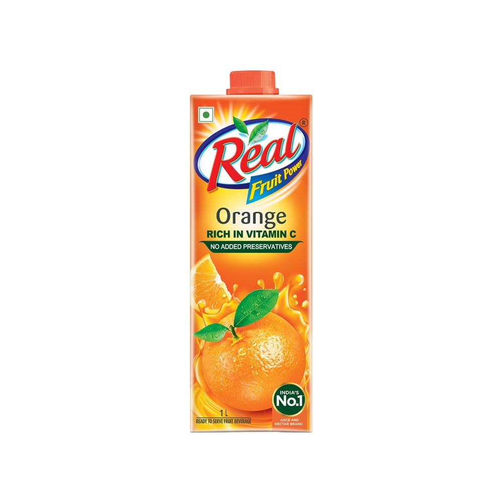Real Fruit Power Orange Juice : 1 ltr