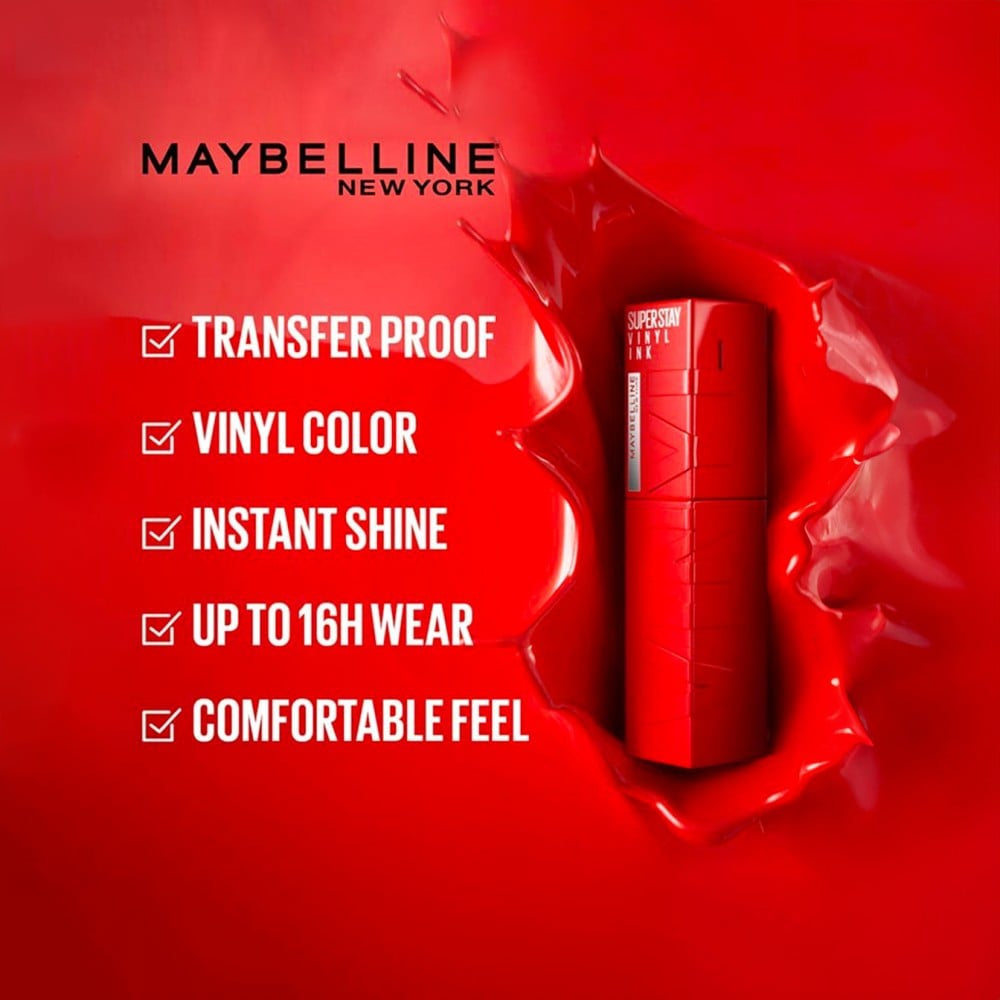 Maybelline New York Superstay Vinyl Ink Liquid Lipstick (Coy) : 4.2 ml