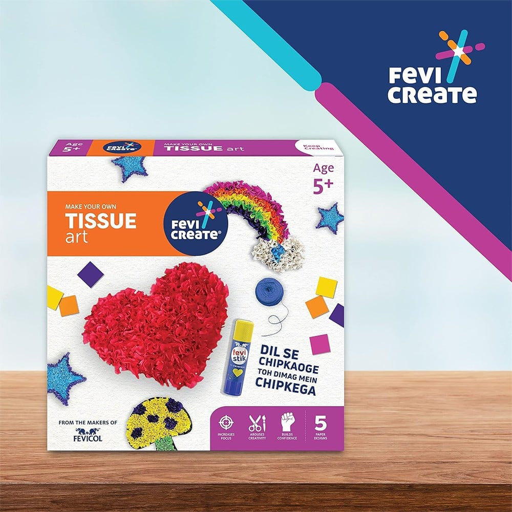 Pidilite Fevicreate Make Your Own Tissue Craft Kit : 1 unit