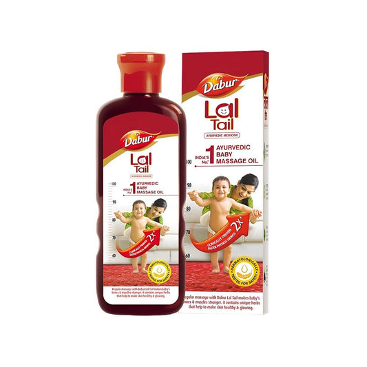 Dabur Lal Tail Ayurvedic Baby Massage Oil : 500 ml