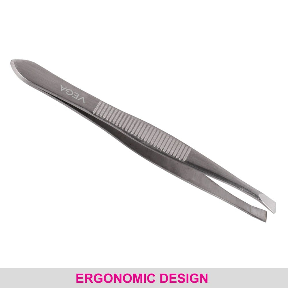 Vega Square Tip Tweezer : 1 piece