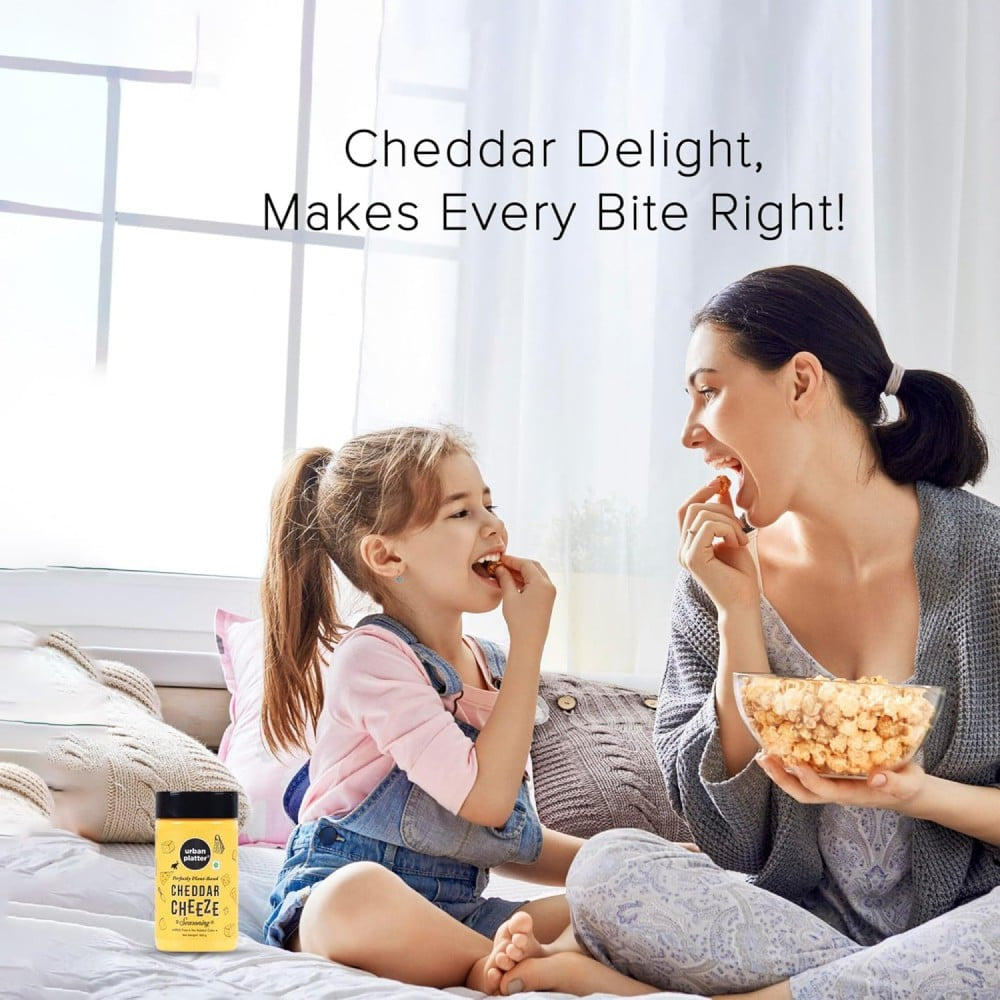 Urban Platter Vegan Cheddar Cheese Seasoning : 100 g