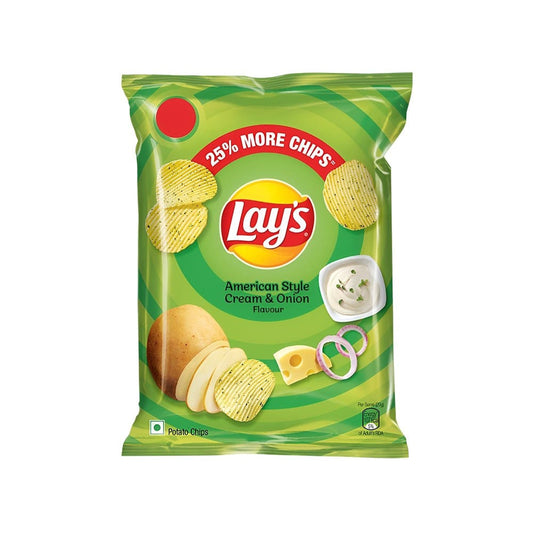 Lay's American Style Cream & Onion Potato Chips : 48 g