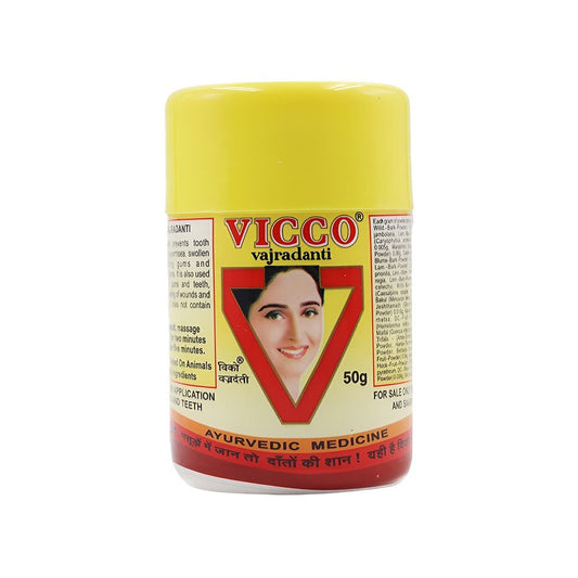 Vicco Vajradanti Ayurvedic Tooth Powder : 50 g