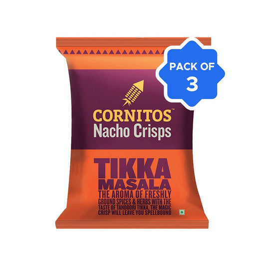 Cornitos Tikka Masala Nachos - Pack of 3 : 3 x 150 g