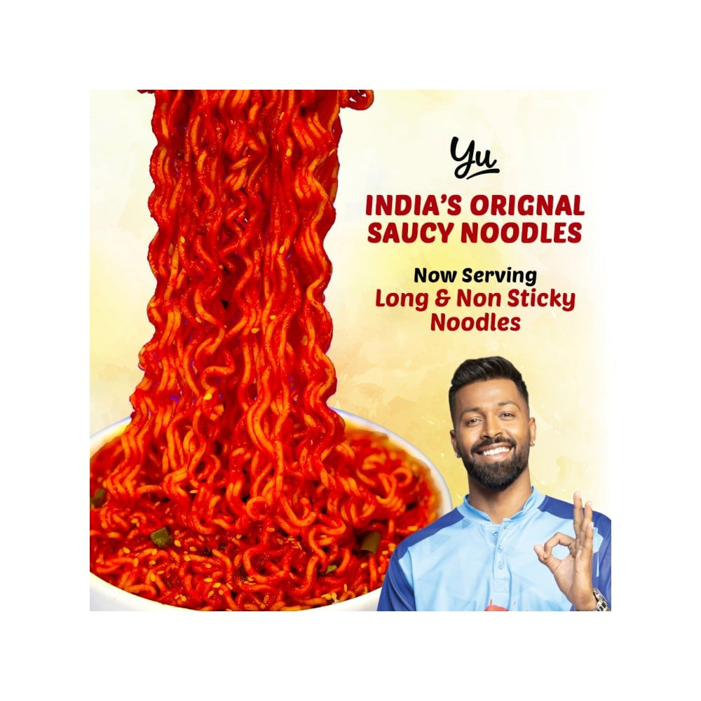 Yu Red Hot Cheese Korean Cup Noodles : 80 g