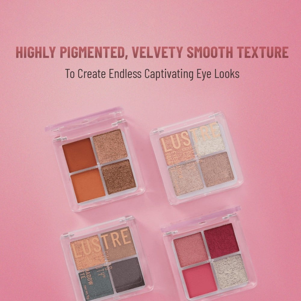 Swiss Beauty Lustre Eye Shadow Palette (02 Nude Addict) : 5 g