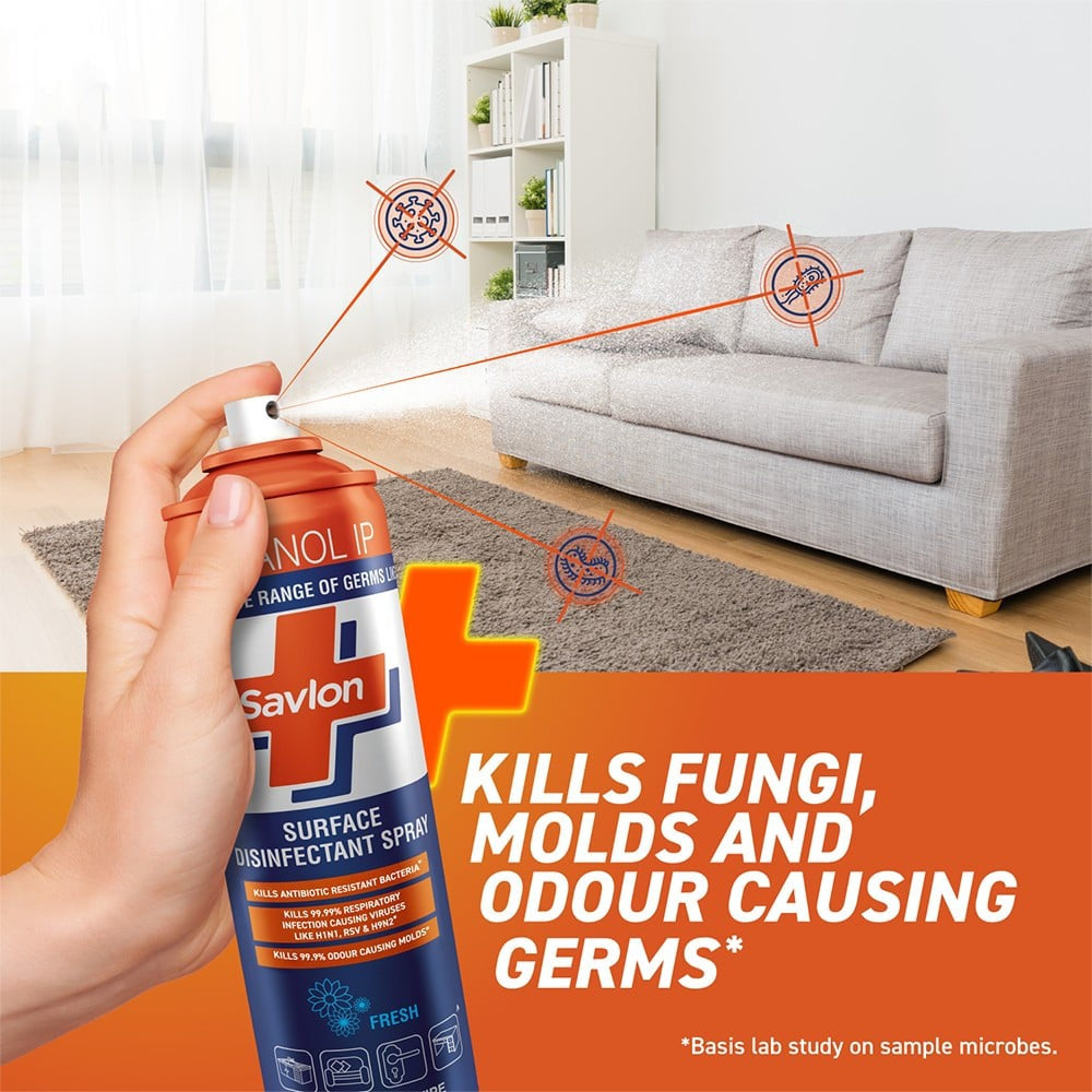 Savlon Surface Disinfectant Spray : 170 g