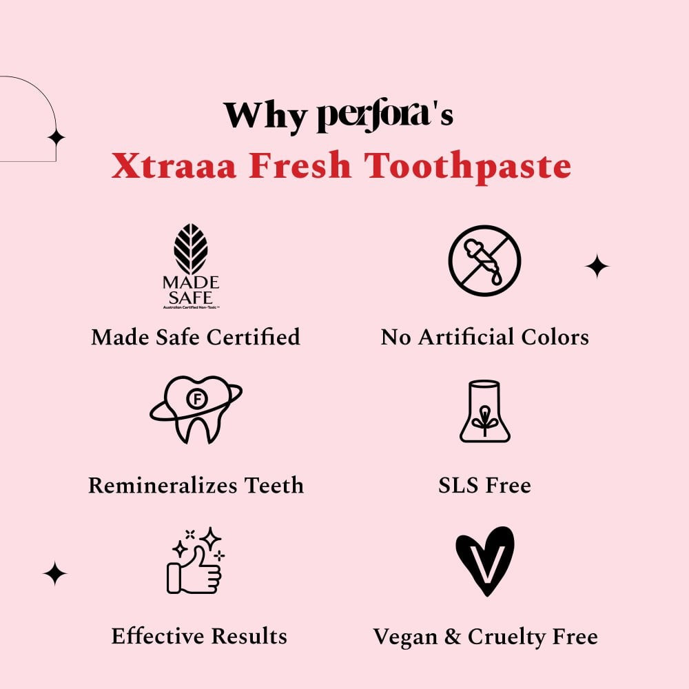 Perfora Xtraaa Fresh Toothpaste (Double Mint) : 100 g